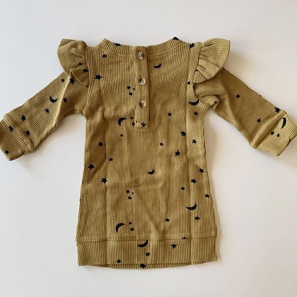 Kate Quinn Organics Baby Girl Thermal Dress 6-12 Months - Picture 2 of 4